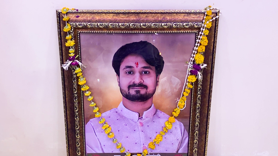 A portrait of late Raja Raghuvanshi